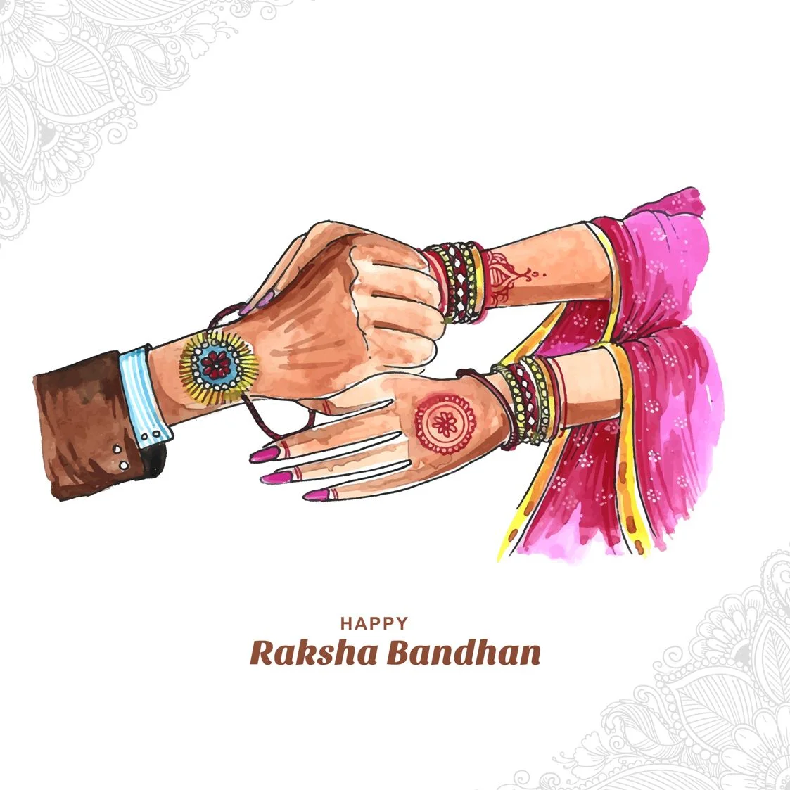 100+] Happy Raksha Bandhan Wallpapers | Wallpapers.com