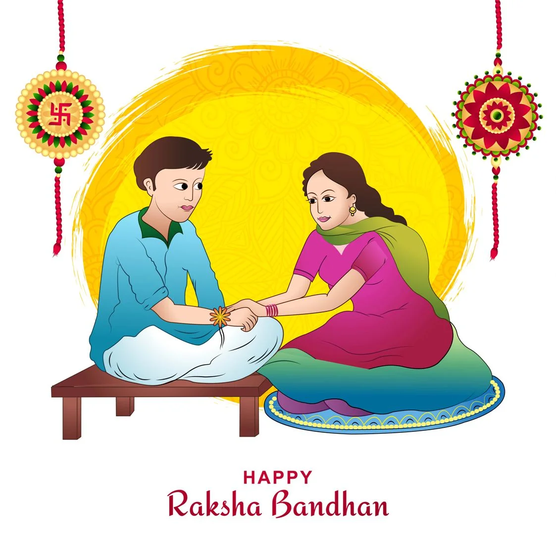 Happy Raksha Bandhan SMS 2024